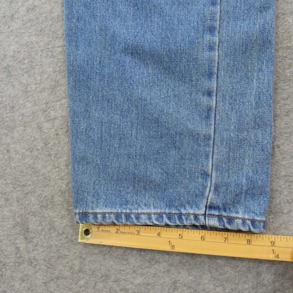 Levi's 505 Jeans Mens 38 Regular Fit Straight Leg Medium Wash Mid Rise New